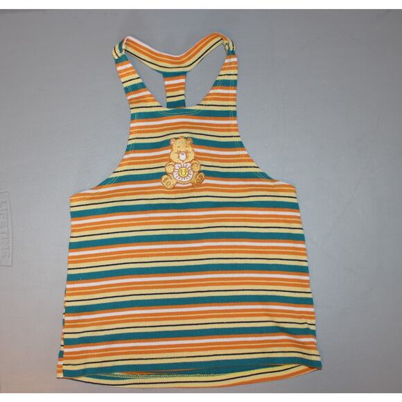 Women's Care Bears Sleeveless Graphic Halter Tank Top Size Medium Multi Color - Picture 2 of 10